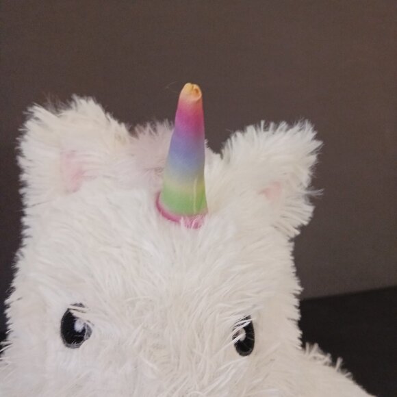 Warmies Unicorn Plush Weighted Microwave Heat Therapy Comfort Lavender Flaxseed - Picture 2 of 9